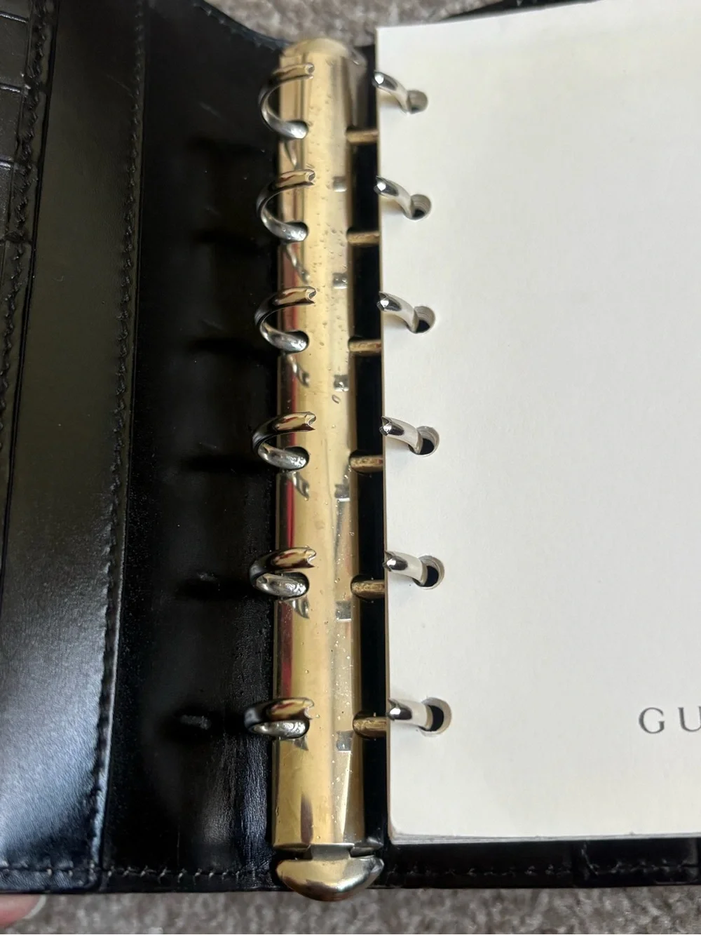 Auth Gucci leather Diary Agenda cover - Picture 9 of 16